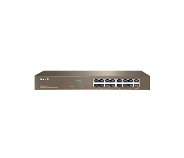 Tenda TEG 1016D 16-portowy Gigabitowy RJ45 10/100/1000 Mb/s - 1391957 - zdjęcie